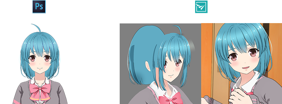 作画をそのまま3d Vrでキャラクター表現を高める Live2d Euclid が4月19日に販売開始 Starthome