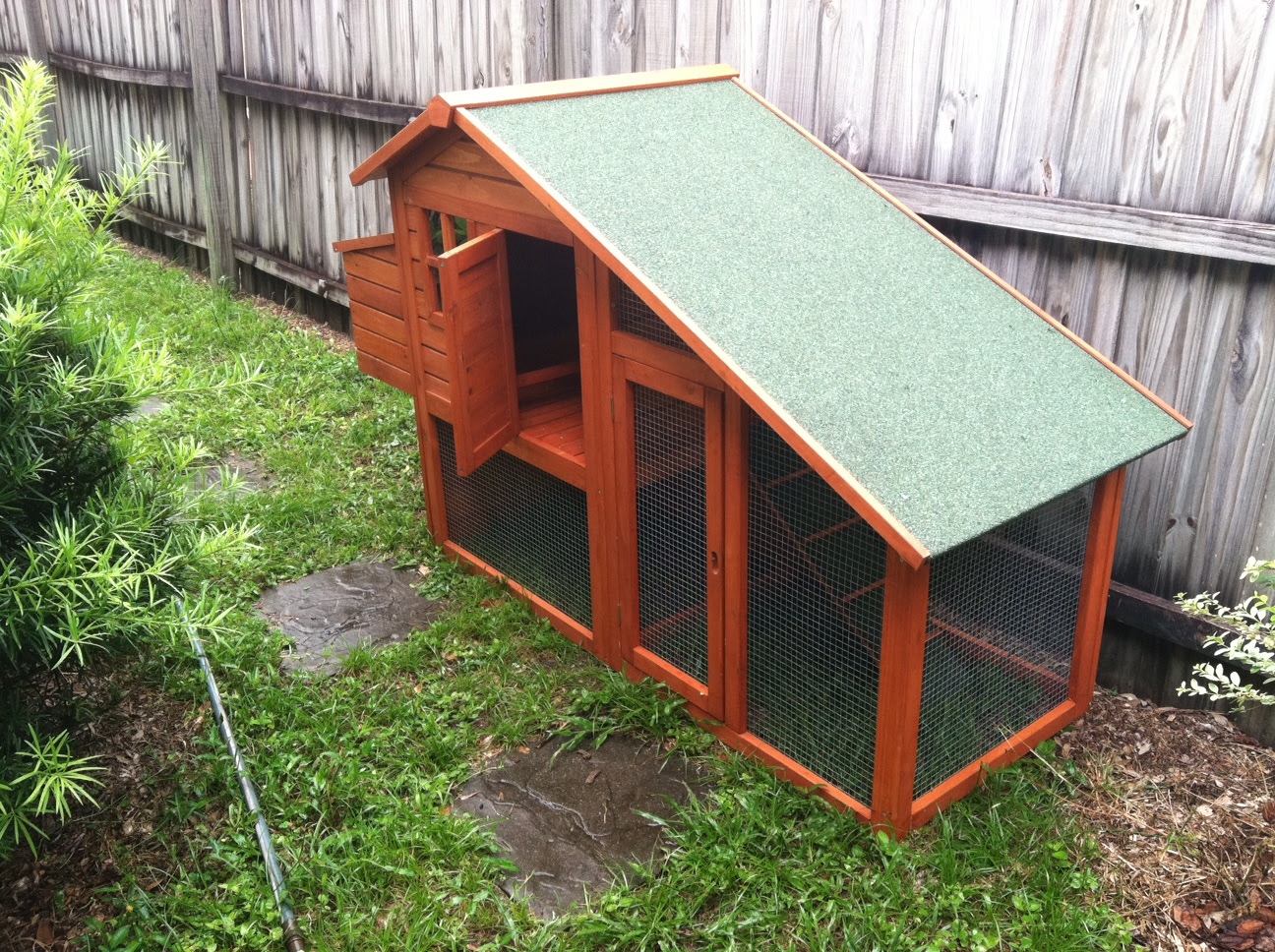 Our Inexpensive Chicken Coop - Miss Smarty Plants