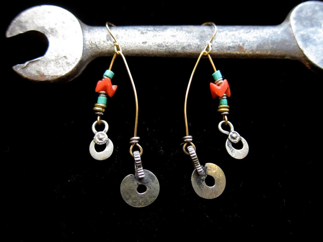 Beaded Mobile Earrings