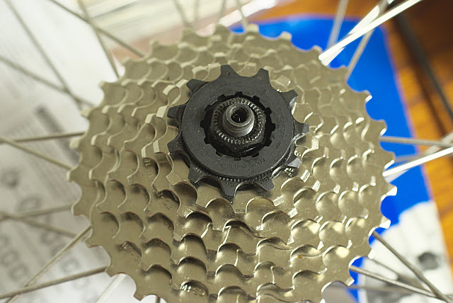 ホイール スプロケット交換 幽歩録