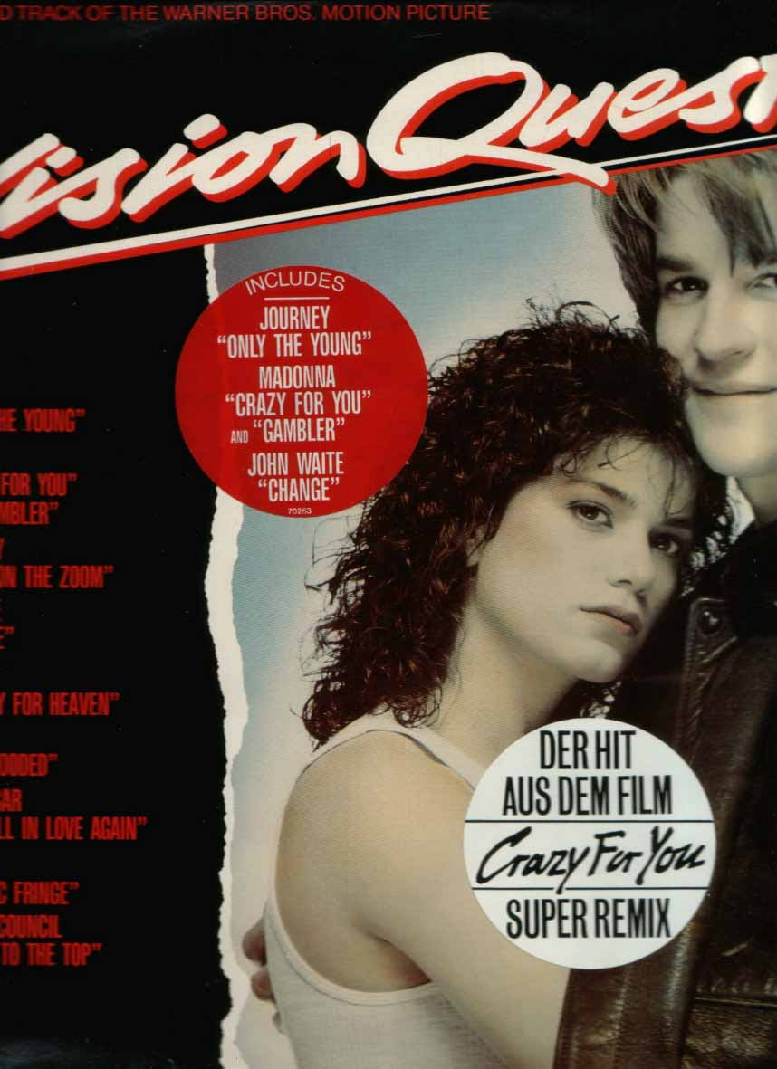 Tapio S Ronnie James Dio Pages Vision Quest Soundtrack Lp Discography