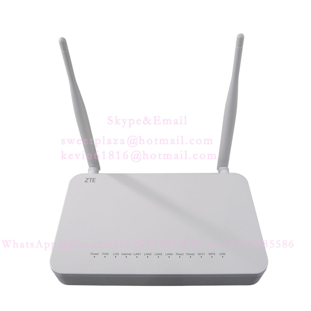 ZTE ZXHN F609 V3 GPON ONU wireless ONT Router 4GE+2tel+5 ...