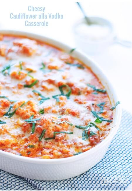 This penne alla vodka recipe uses cauliflower instead of pasta to make ...