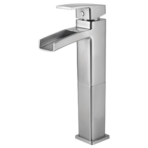 Pfister T40DF0K Kenzo Vessel Bathroom Faucet Brushed Nickel