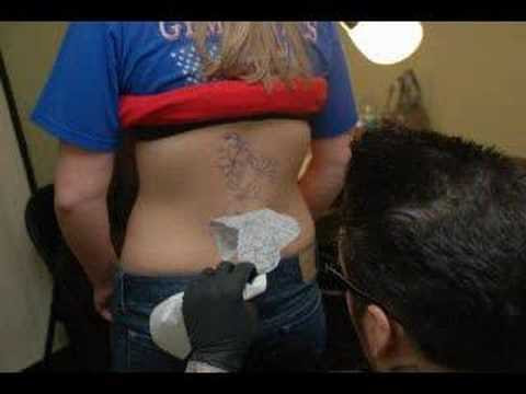 samantha's pink ribbon tattoo