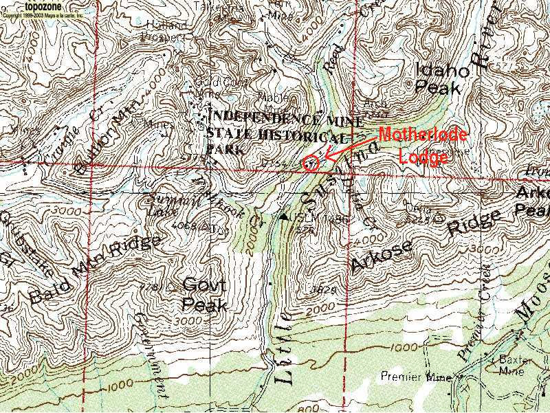 Hatcher Pass Alaska Map