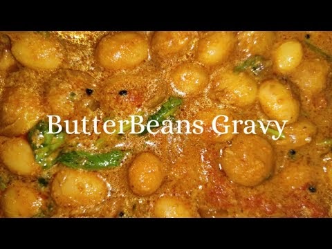 Butter Beans Recipe Indian