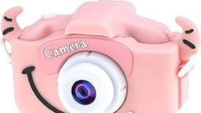 KESOTO Mini Portable Camcorder with Digital Cartoon Camera for Kids Children Babies   Pink Cow Estimated Price 23.99 £