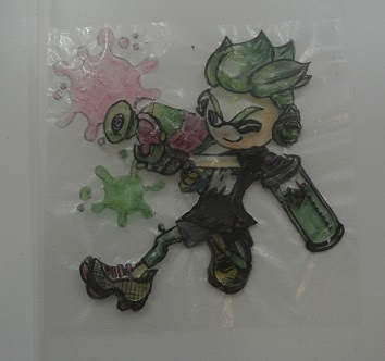 スプラトゥーン2ボーイキャラ弁 薄オブ仕様説明してみました インスタ迷走 こうたのお弁当アルバム