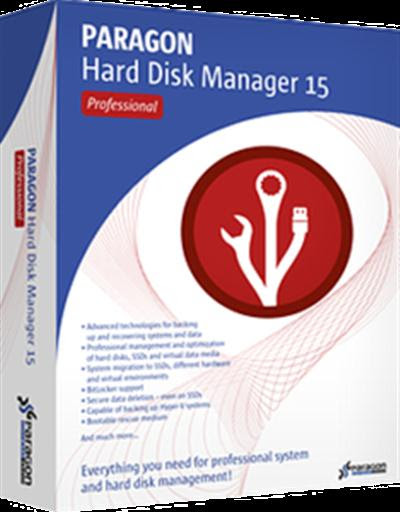 Paragon Hard Disk Manager 15 Professional 10.1.25.294 Recovery Boot Medias (x86/x64)