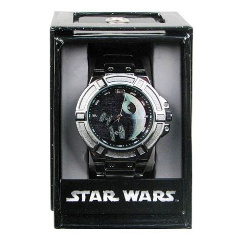 star wars death star dial  accutime star wars