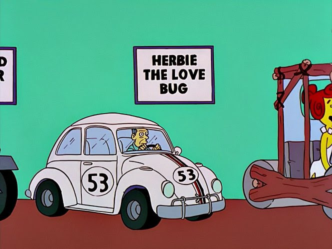 Imcdb Org 1963 Volkswagen Sun Roof Sedan Beetle Typ 1 In The Simpsons 1989 2021