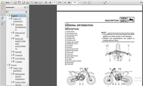 Link Download yamaha yz250f workshop manual 2007 2008 Loose Leaf PDF