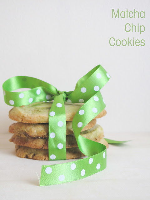 Matcha Chip Cookies