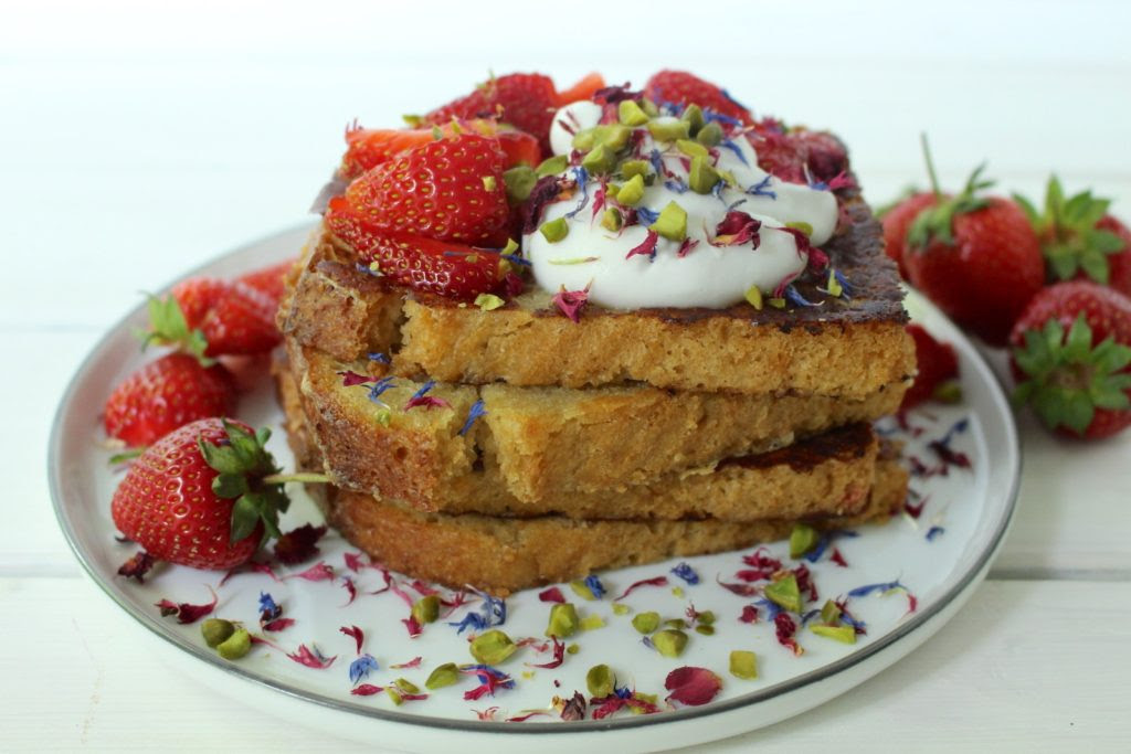 Vegan French Toast Made With Aquafaba Minamade