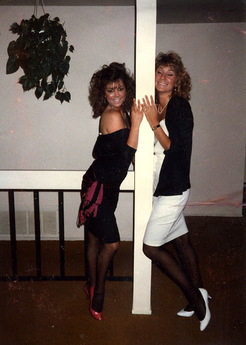 80s hair. Oh, the 80s hair! 1984