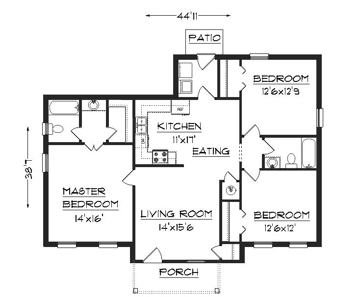 J1301-House plans by PlanSource, Inc