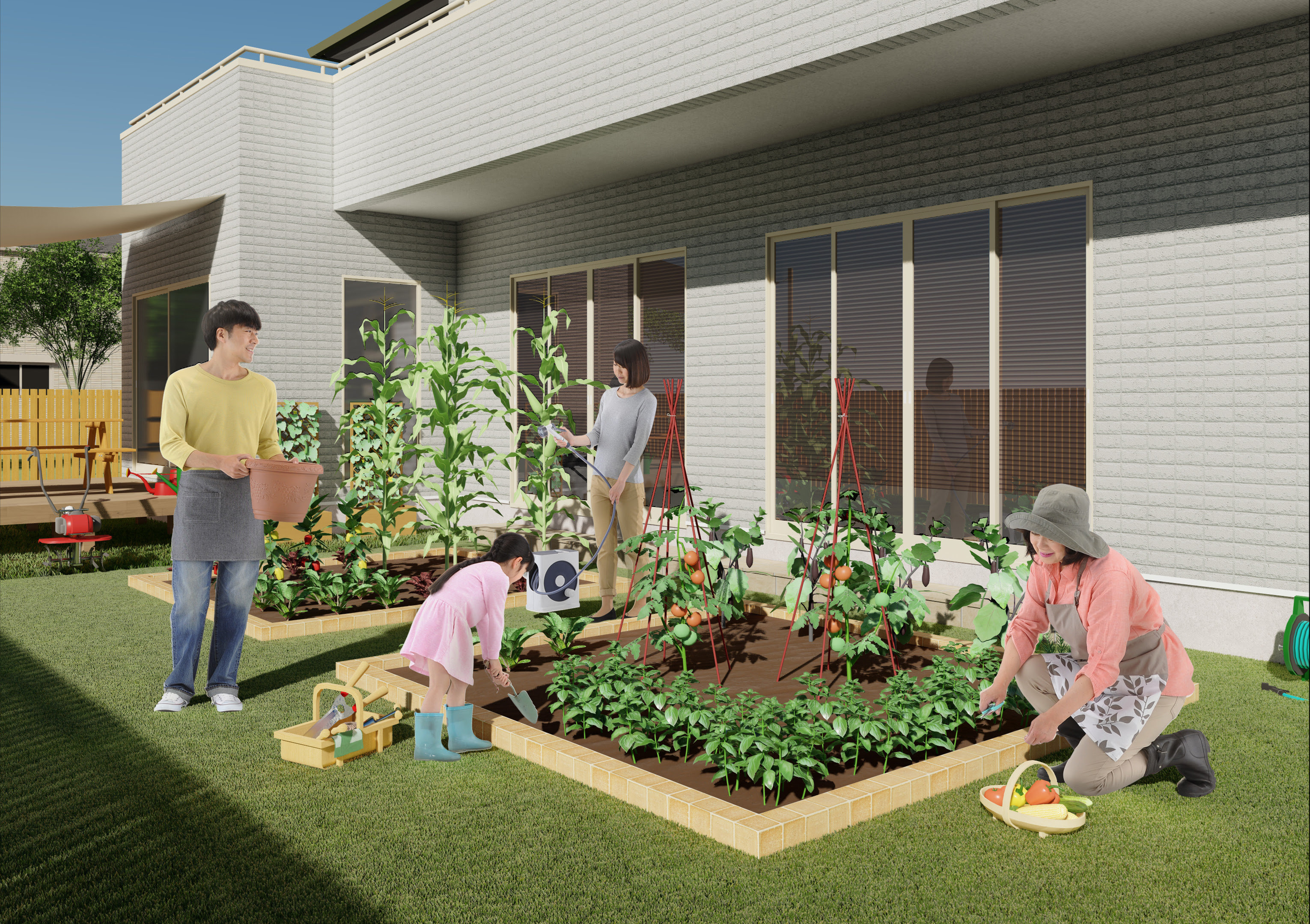 テーマ表示 庭 家庭菜園 Data Station