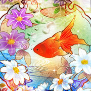 和風 幻想壁紙 龍や夜桜 紅葉 四季の幻想的な和風壁紙満載