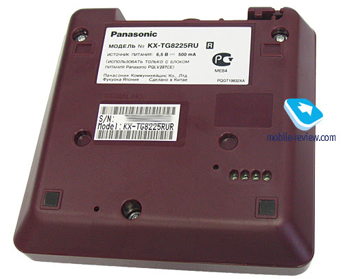 Обзор DECT-телефона Panasonic KX-TG8225