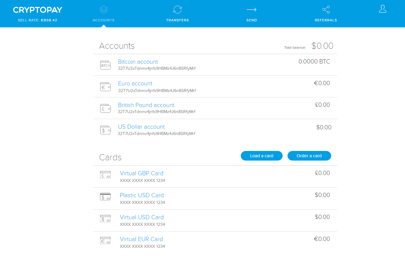 How To Move Money From Coinbase To Cryptopay Bitpanda Credit Card - 