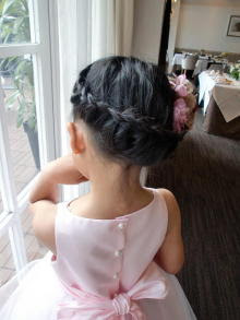 子供が喜ぶ簡単ヘアアレンジ 発表会 結婚式等のイベント