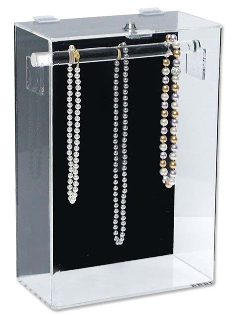 Business listings of chain jewelry box, chain jewellery box manufacturers, suppliers and exporters in chennai, tamil nadu along with their contact details . Acrylic Necklace Display Case