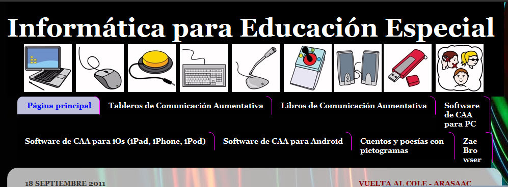 INFORMÁTICA PARA EDUCACIÓN ESPECIAL