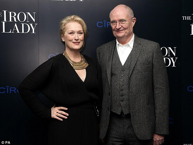 Set for success: Streep and Broadbent are no doubt looking forward to the response to the film 