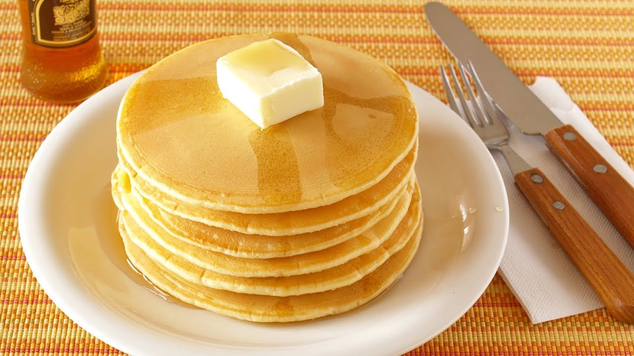 How to Make Pancakes From Scratch (Homemade Pancake) パンケーキの作り方 (レシピ