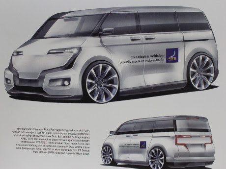  Mobil  listrik elektric car Evolog