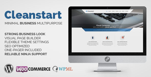 CLEANSTART v1.5.5 - Clean Multipurpose Business Theme