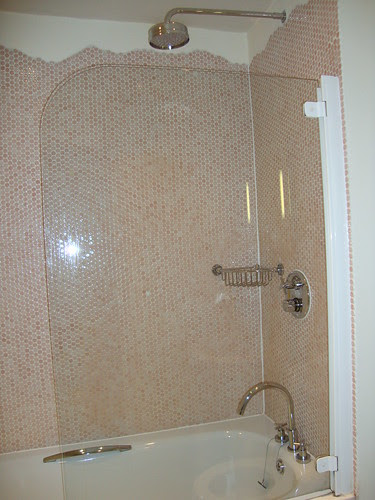 monsoon shower at the abode (with adjustable (in centigrade) water control)