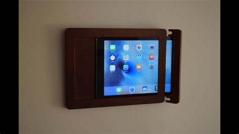 The material change would bring its design closer to the latest apple iphone lineup, which also transitioned from aluminum to glass in recent . ipad wall mount - YouTube