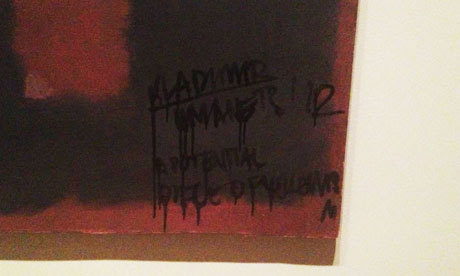 Defaced Rothko