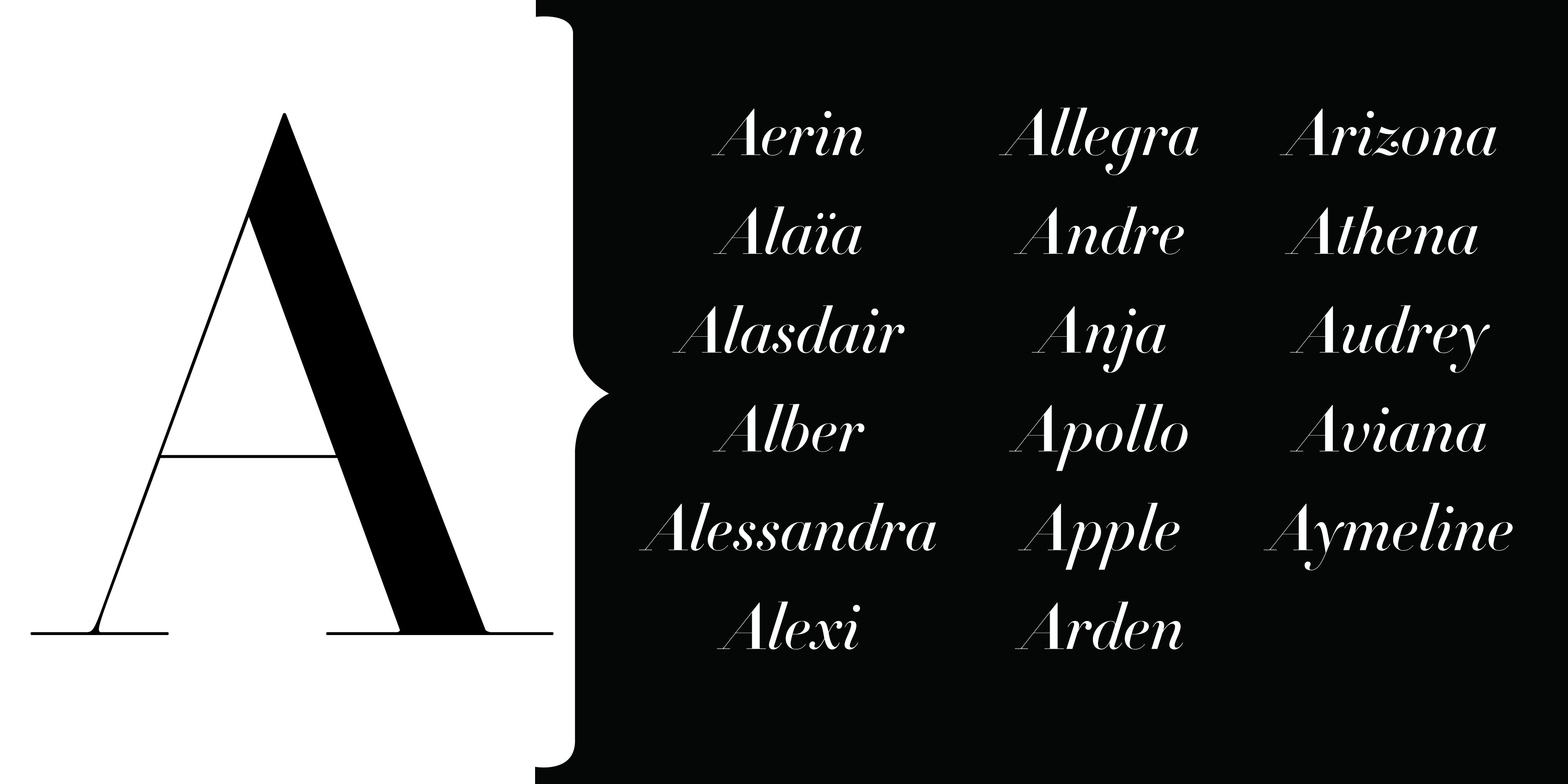 100+ Unique Baby Names for 2016 Inspired By Fashion