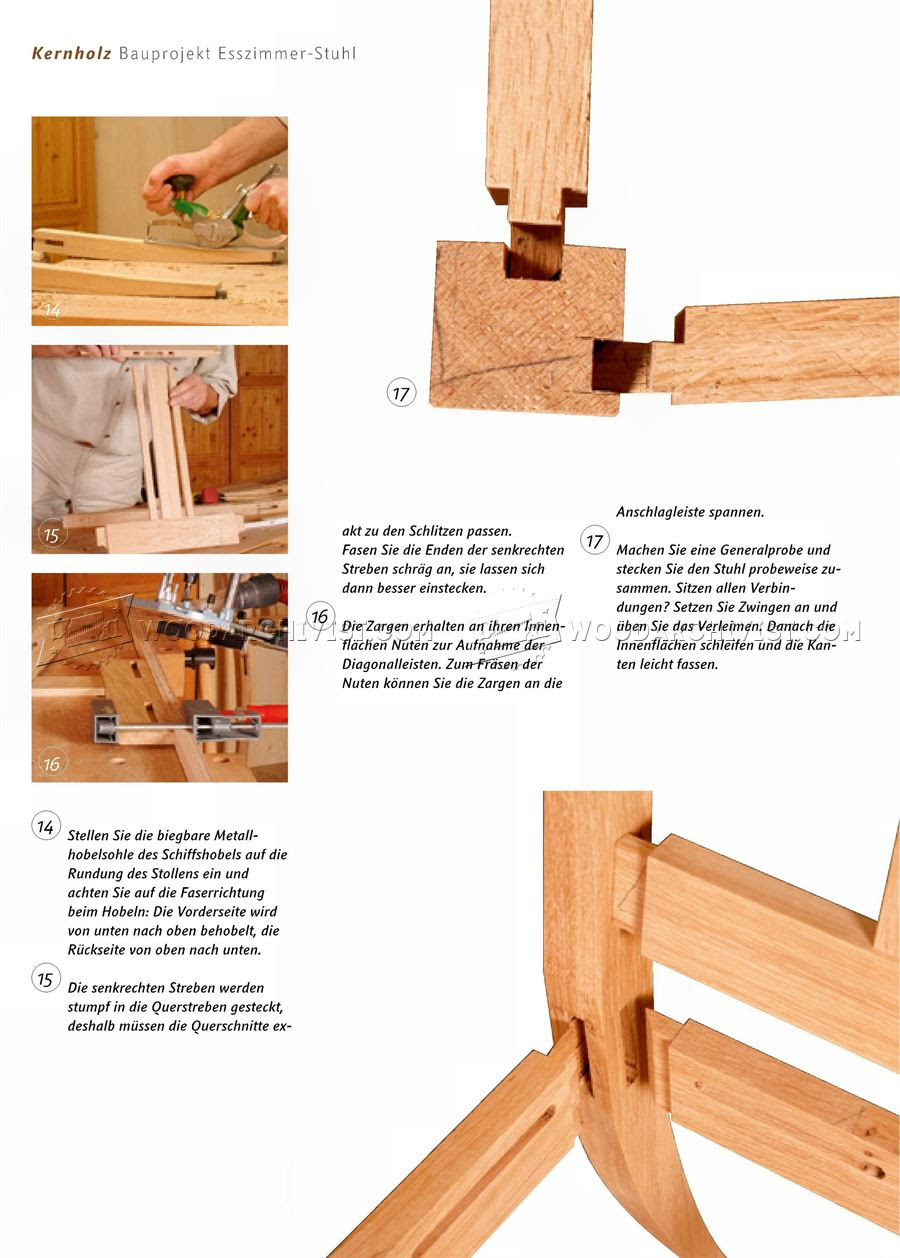 Dining Chair Plans • WoodArchivist