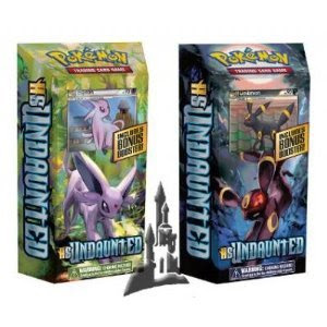 Pokemon Legends Card Game HeartGold & SoulSilver Undaunted (HS3) Set of 2 Theme Decks ( Daybreak & Nightfall )-image