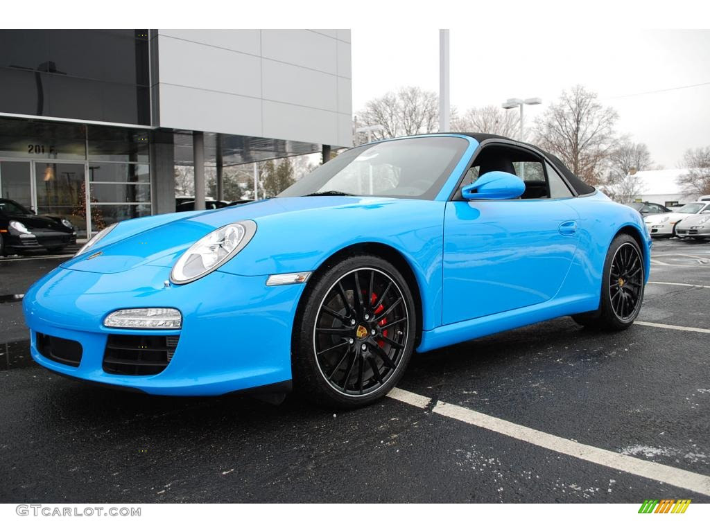 2009 Mexico Blue Paint to Sample Porsche 911 Carrera S ...