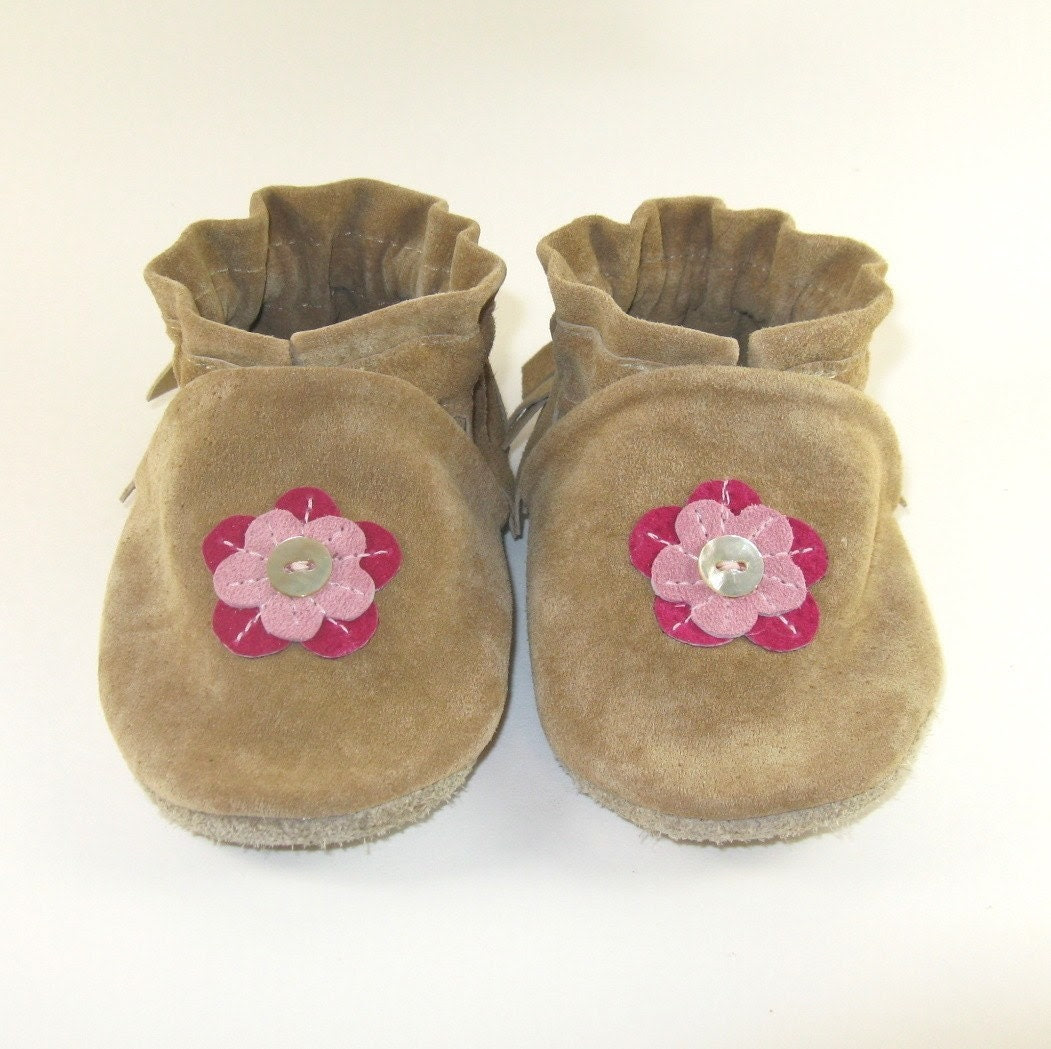Baby Moccasins Shoes 6 to 12 Month Eco Friendly