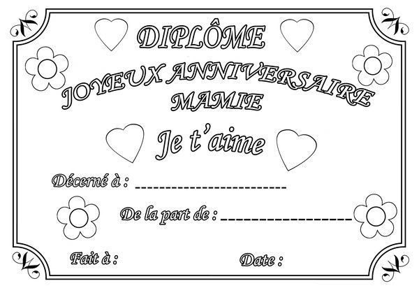 Coloriage4 Coloriage Joyeux Anniversaire Mamie