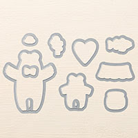 Bear Hugs Framelits Dies by Stampin' Up!