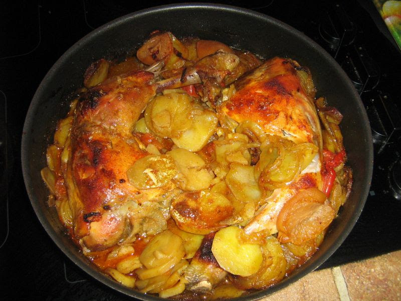 Cuisses De Poulet Au Four Façon Tajine Aux Portes De Damas