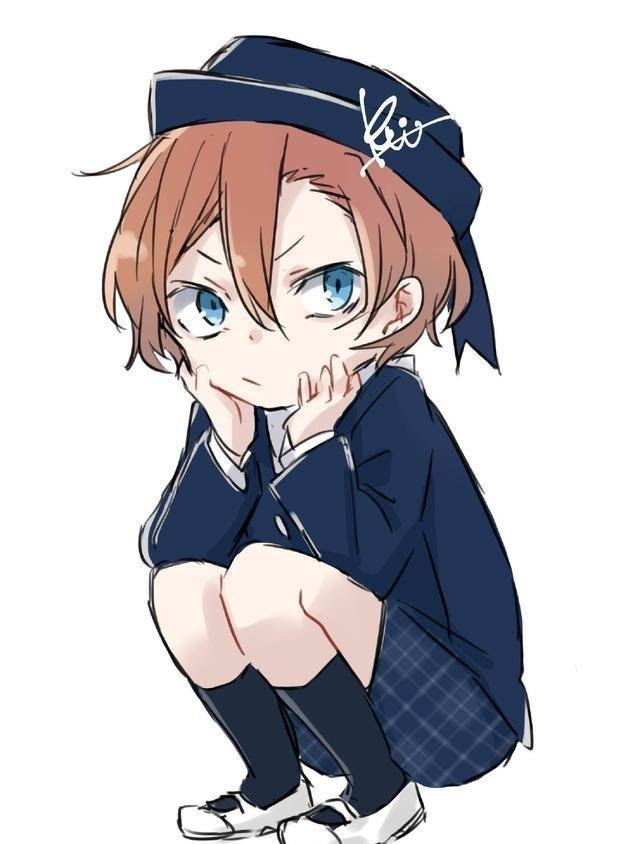 文豪野犬 傲娇 大小姐 中原中也 画师的生贺插画简直太可爱 考拉海购