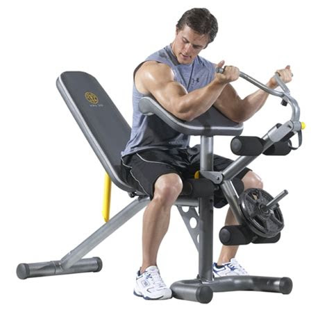 golds gym ggbe xrs  olympic bench