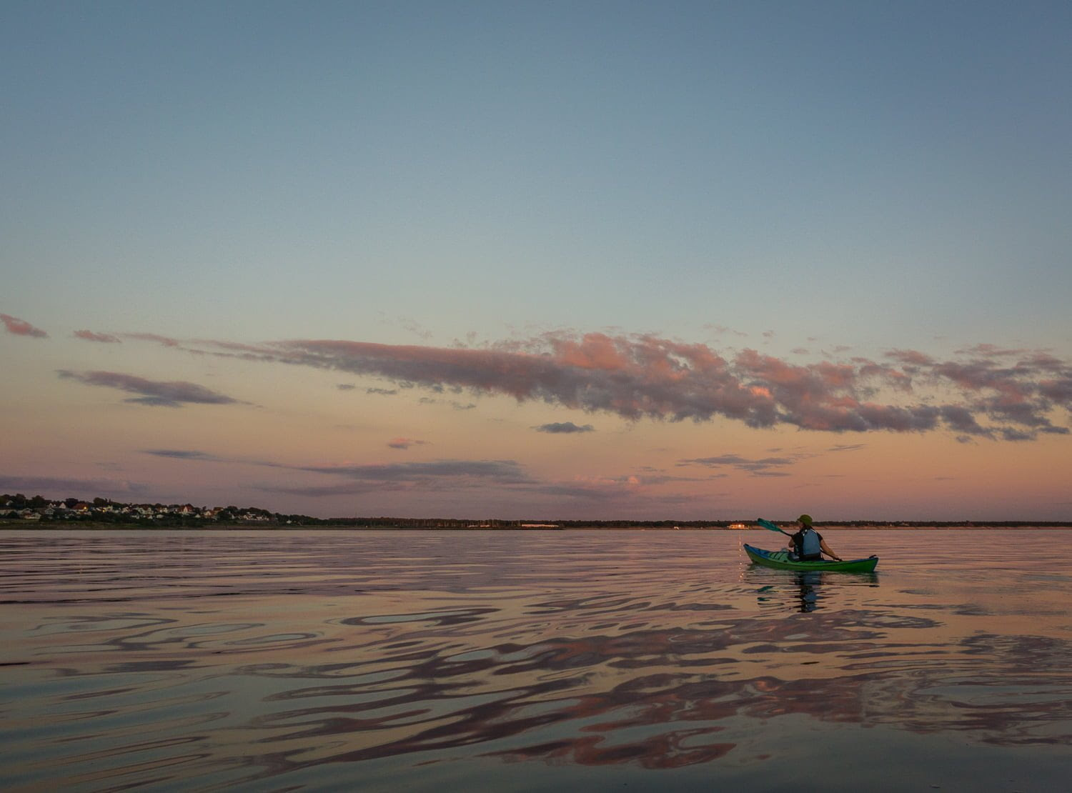 Fantastiskt fint kvällsljus