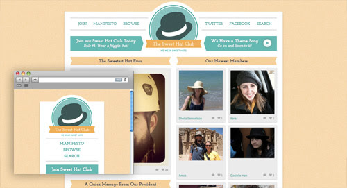 View the responsive website design