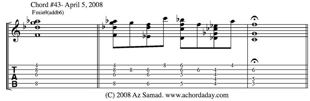 chordaday43