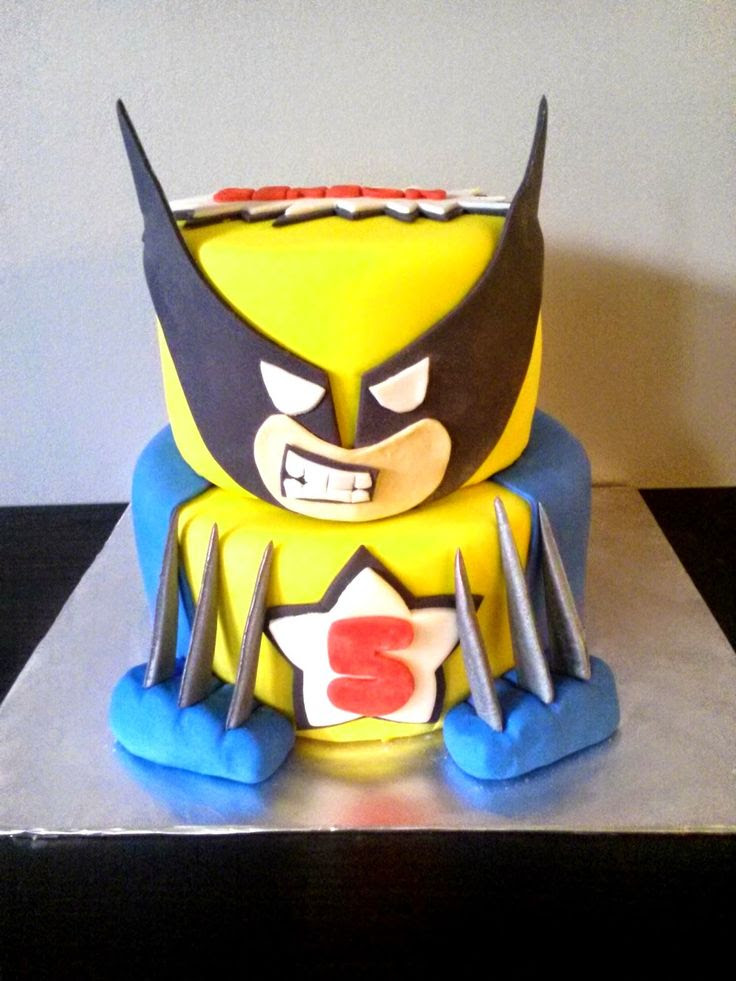 Wolverine cake ideas / Wolverine themed cakes