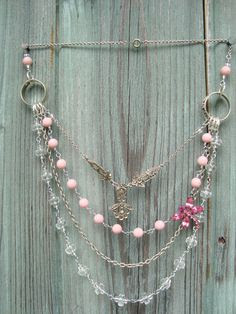 vintage jewelry upcycle- love this